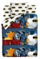 комплект 1.5 спального постельного белья бэтмен